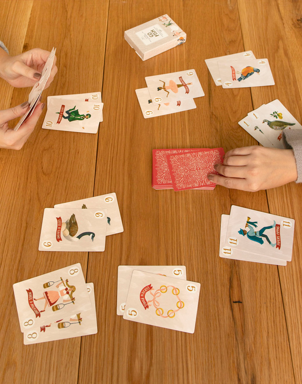 12 Days Of Christmas Go Fish Card Game, 6 of 7