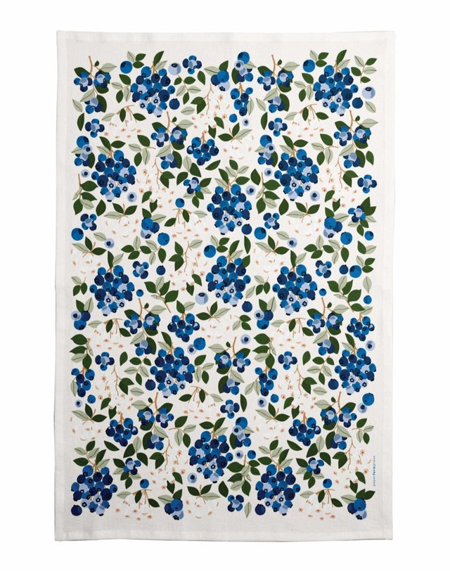 Blueberry Field Tea Towel, 3 of 7
