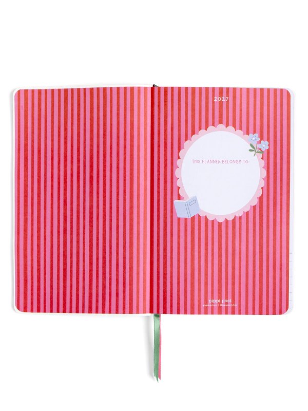 Book Lover Floral Petite Planner : 2027 Calendar Year, 4 of 14