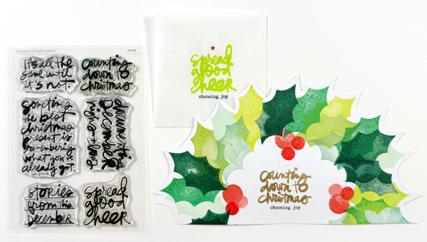 Spread Good Cheer 4×6 Stamp Set, 3 of 5