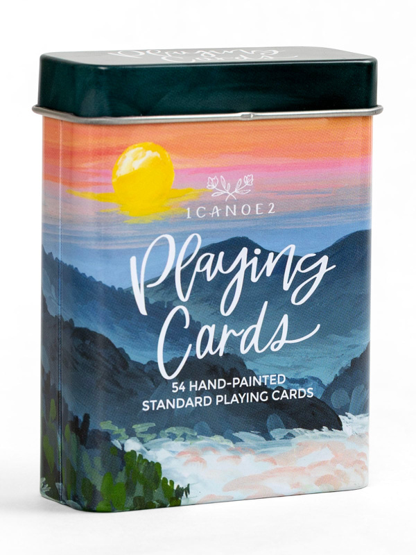 Travel Tin Playing Card Deck, 2 of 3