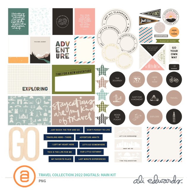 Travel Collection 2022 Digital Main Kit, 1 of 1