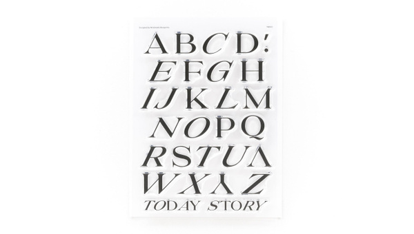 Alphas Are Awesome #33 6×8 Stamp Set, 1 of 2