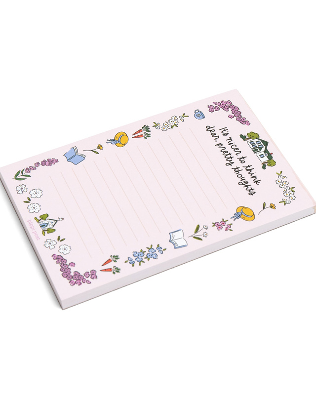 Dear Pretty Thoughts Anne of Green Gables 4×6 Notepad, 2 of 2