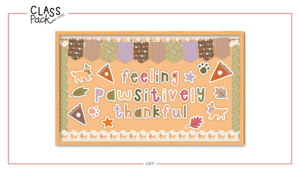 Pawsitively Thankful Digital Class Pack, 1 of 8