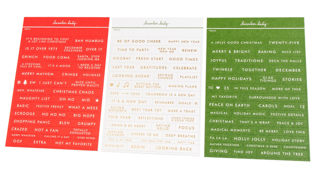 December Stories Phrase Sticker Bundle, 2 of 2
