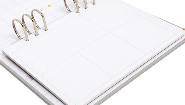 Memory Planner Grid Pages, 3 of 4