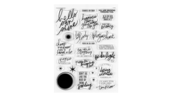 Stamp Set : 6×8 Hello Sunshine, 1 of 5