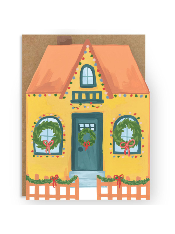 Holiday Village Specialty Greeting Card Set, 5 of 6