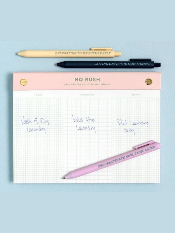 No Rush 6×8 Notepad, 4 of 4