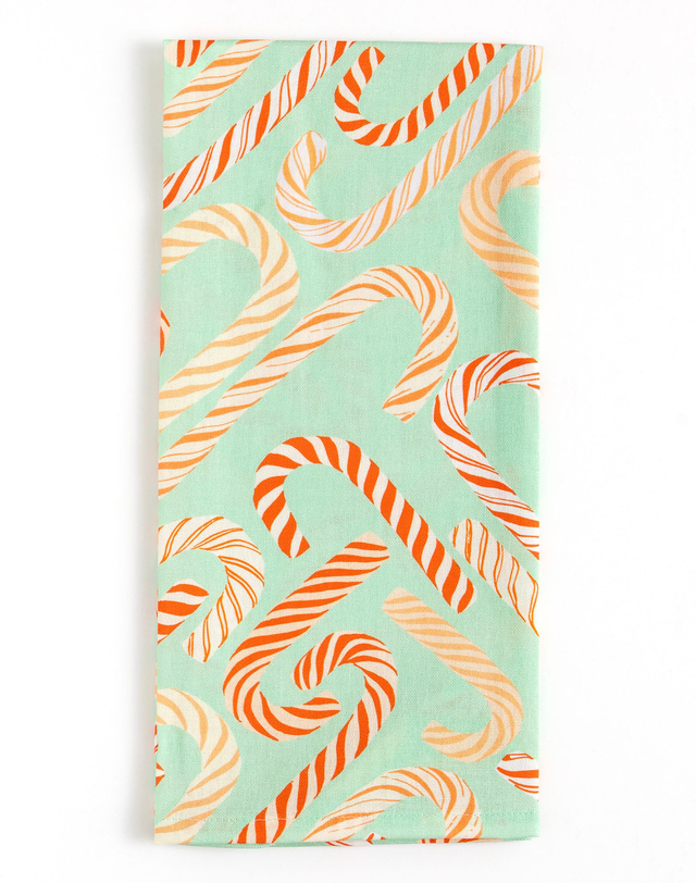 Candy Cane Kitchen Towel, 4 of 4