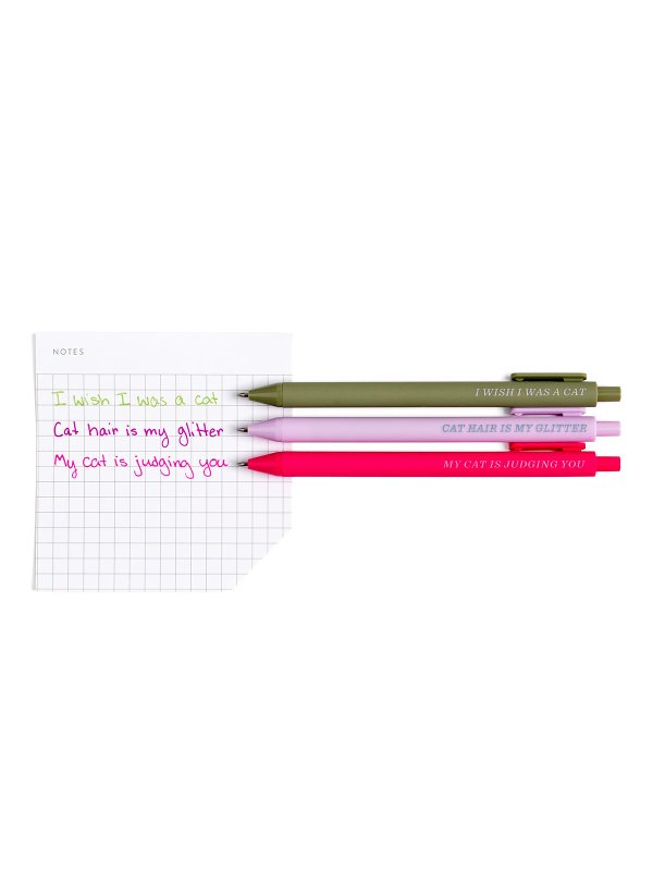 The Cat Person Gel Pen Set, 3 of 3