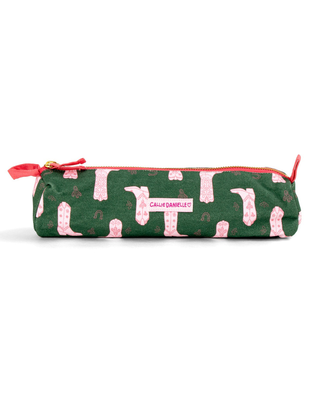Western Cowgirl Boot Icons Pencil Pouch, 1 of 1