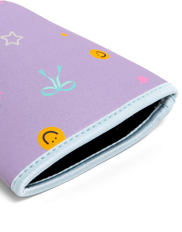 Imperfect Smiley Faces & Coquette Bows Drink Sleeve, 4 of 4
