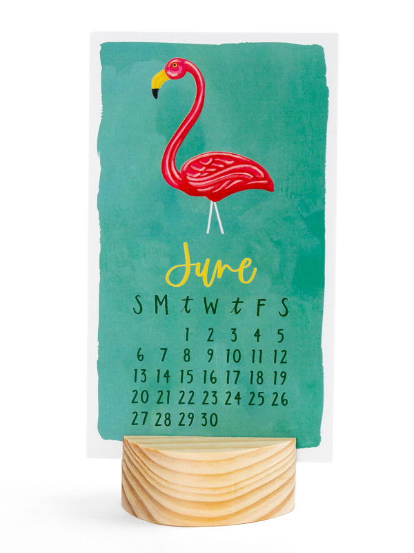 I Remember When 2027 Mini Desk Calendar + Wooden Block, 4 of 8