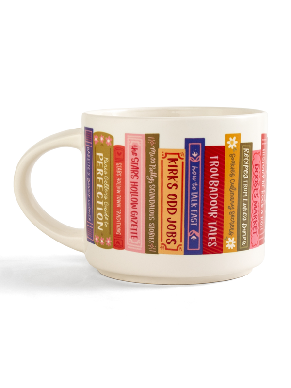 Stars Hollow Bookshelf Large Ceramic Mug, 1 of 2