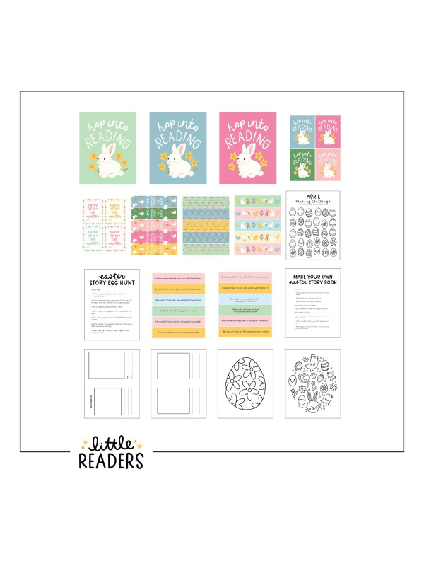 Hop Into Reading Little Readers Digital Bundle, 1 of 2