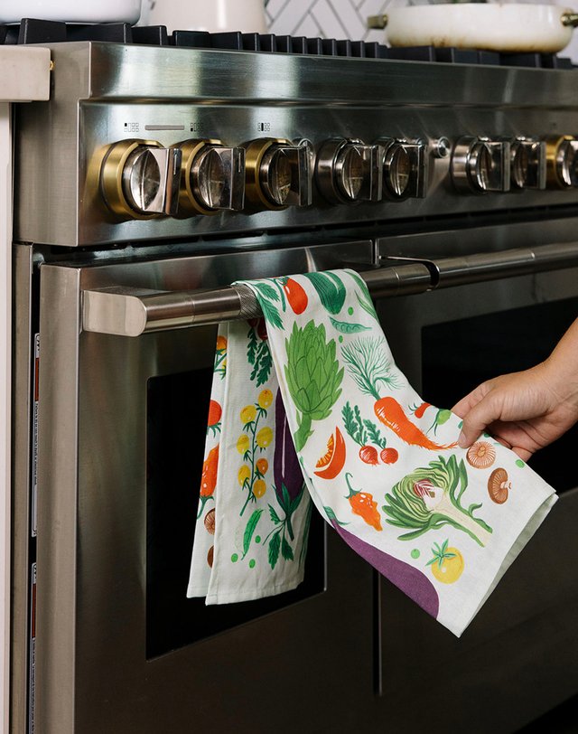 Farm Fresh Veggies Tea Towel, 5 of 9
