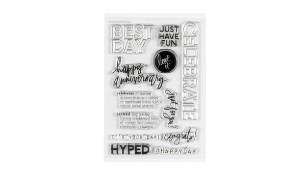 Stamp Set : 4×6 Celebrate, 1 of 2