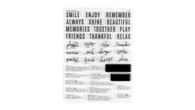 Stamp Set : 6×8 Phrase Builder, 1 of 7