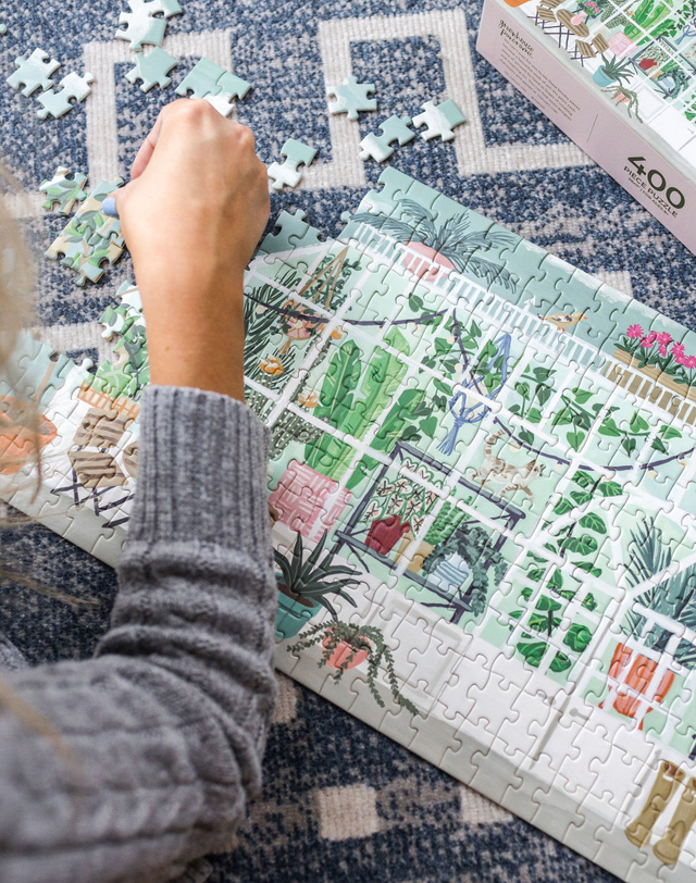 Greenhouse Panoramic - 400 Piece Jigsaw Puzzle, 5 of 8