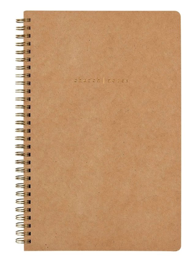 Kraft Bible Study Spiral Notebook, 1 of 13