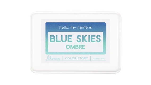 Color Story Hybrid Ink - Blue Skies Ombre, 1 of 1