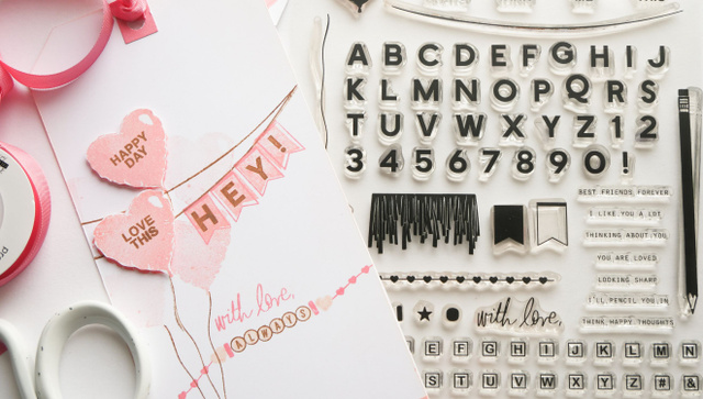 Stamp Set : 6×8 Love You More, 5 of 5