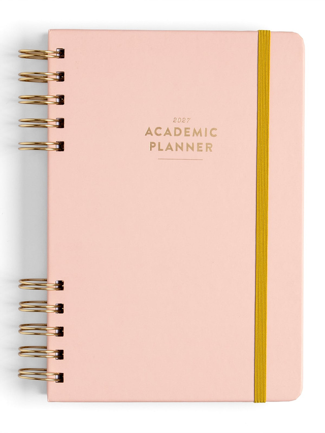 Pink Spiral Planner - 2026-2027 Academic Year, 1 of 7