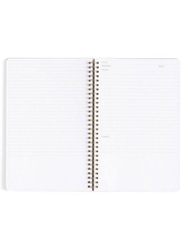 Lilac Bible Study Spiral Notebook with Reference Maps, 4 of 9