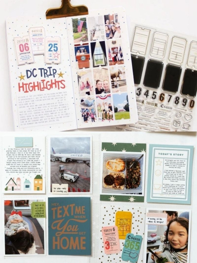 Stamp Set : 6×8 Documenter Tickets, 4 of 4