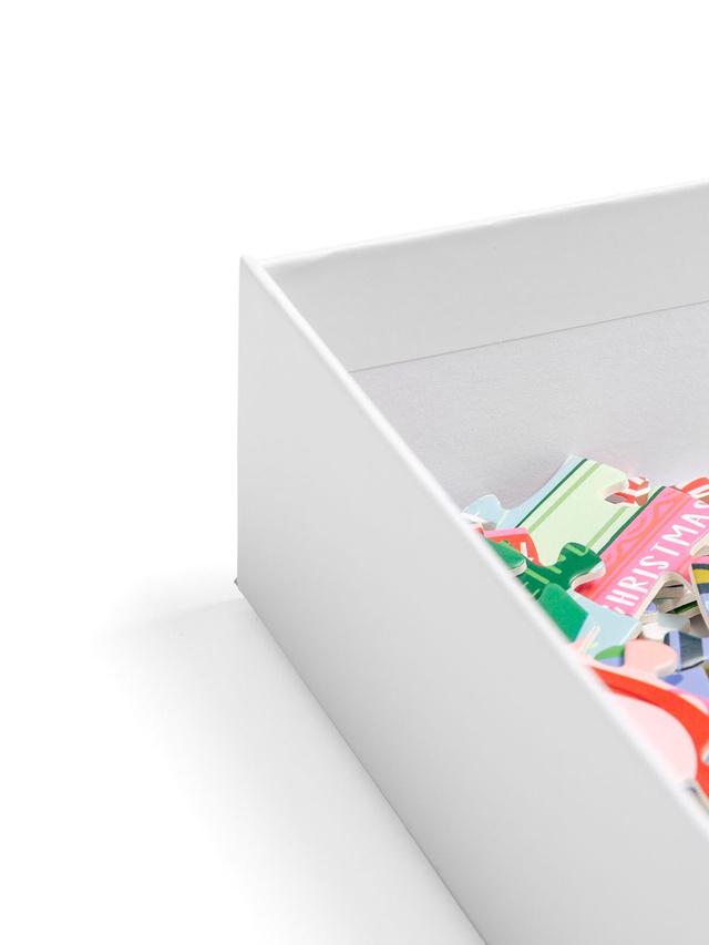 Merry Bookmas Stamps - 500 Piece Christmas Jigsaw Puzzle, 5 of 6