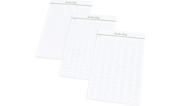 December Daily® 2025 Number Sticker Bundle, 2 of 3