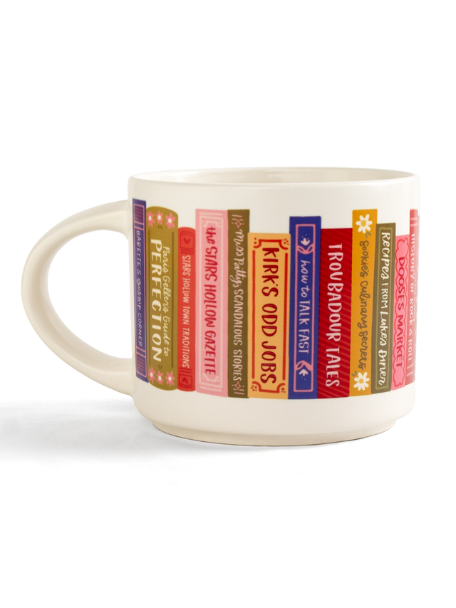 Stars Hollow Bookshelf Large Ceramic Mug, 1 of 2