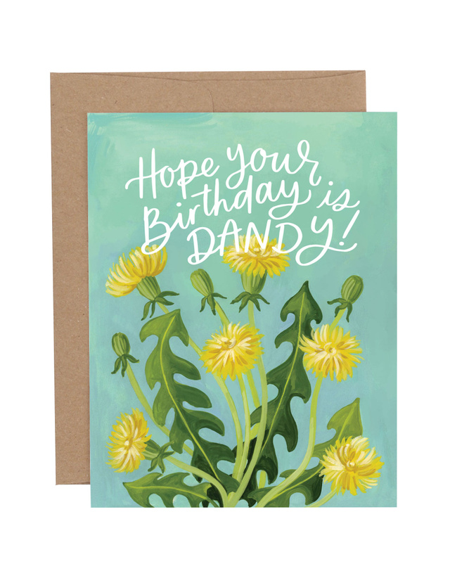 Dandy Birthday Greeting Card, 1 of 1