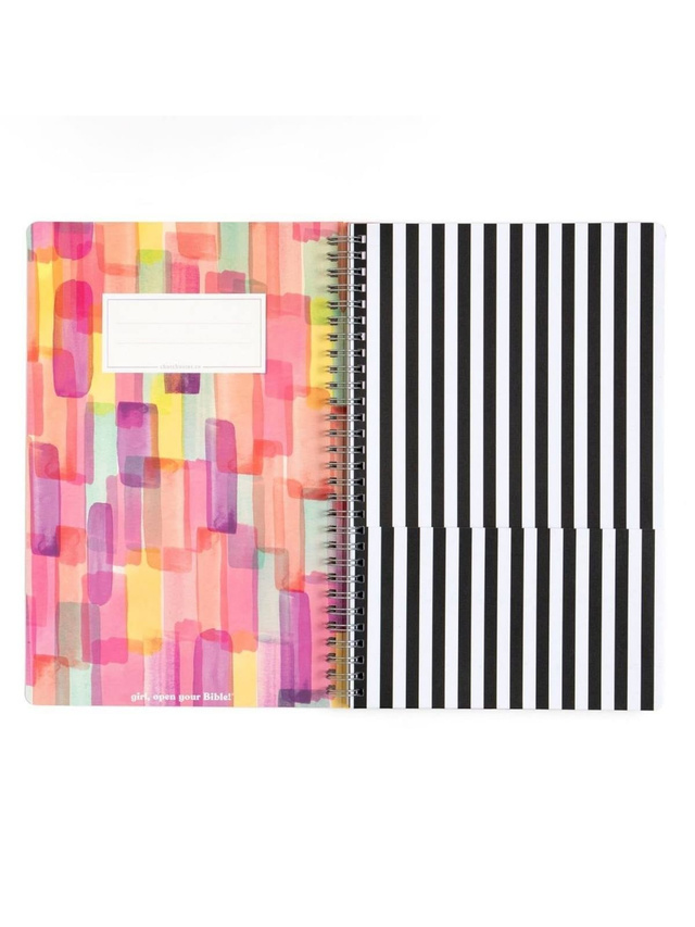 Hot Pink Bible Study Spiral Notebook by Girl, Open Your Bible!, 2 of 7