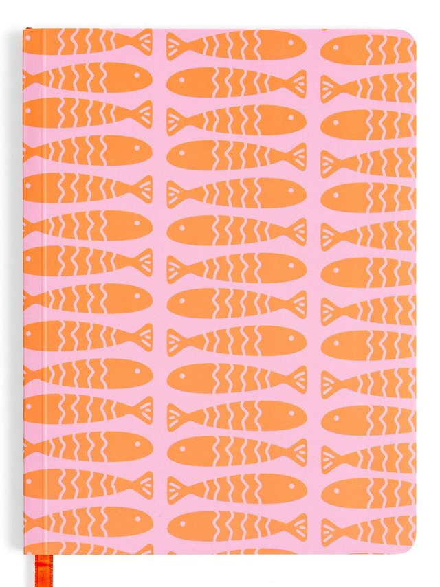 Coastal Fishy Soft Flex Perfect Bound Journal, 1 of 5