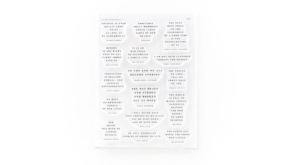 Stamps Are Fun 6×8 Stamp Set - December 2025, 1 of 2
