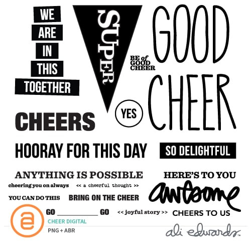 Cheer Digital Story Stamp™, 1 of 1
