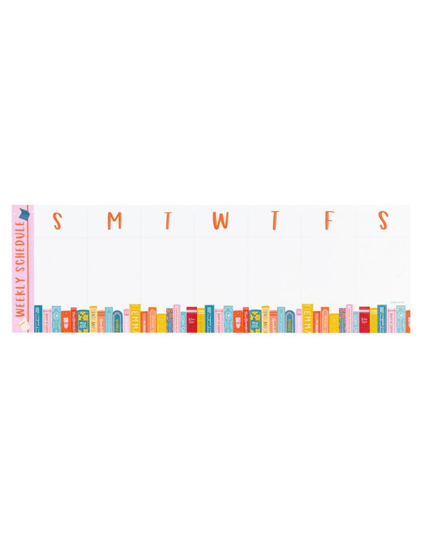 Book Stack Weekly Notepad, 1 of 4