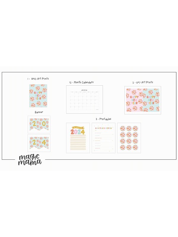 New Year New Goals Digital Bundle, 2 of 3