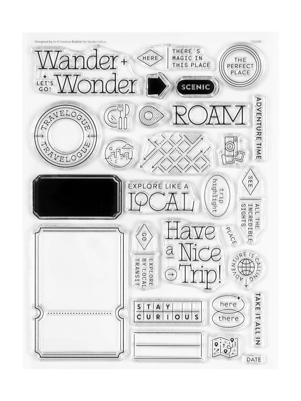 Wander + Wonder Stamp Kit, 1 of 8