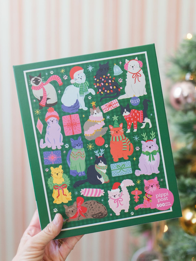 Christmas Cats - 500 Piece Jigsaw Puzzle, 2 of 7
