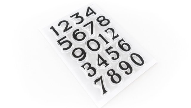 Numbers Are Awesome #16 4×6 Stamp Set, 2 of 2
