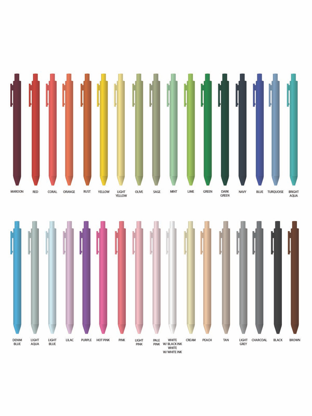 Light Aqua Gel Pen, 2 of 2