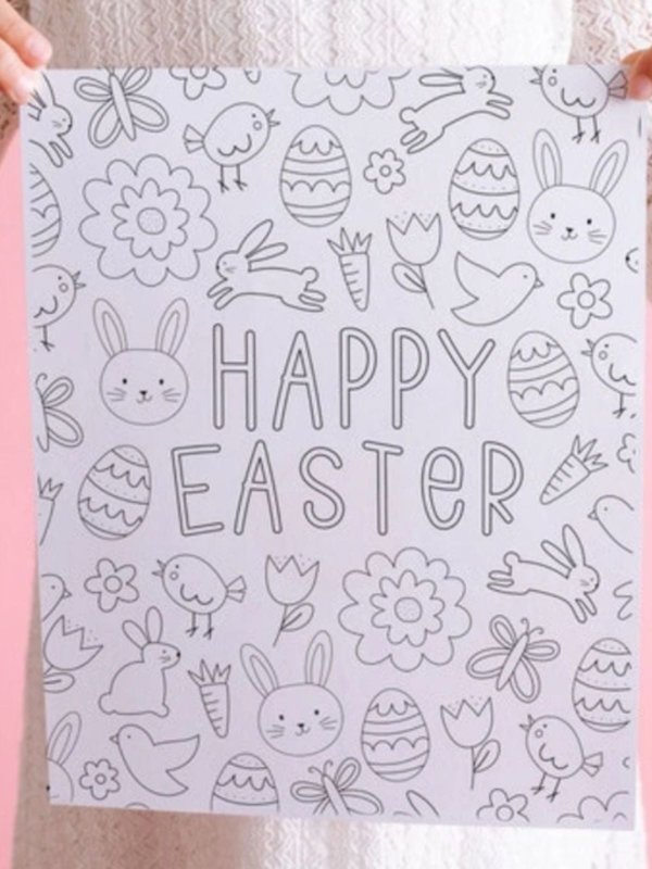 Easter Digital Coloring Pack + Engineer Prints	, 1 of 2