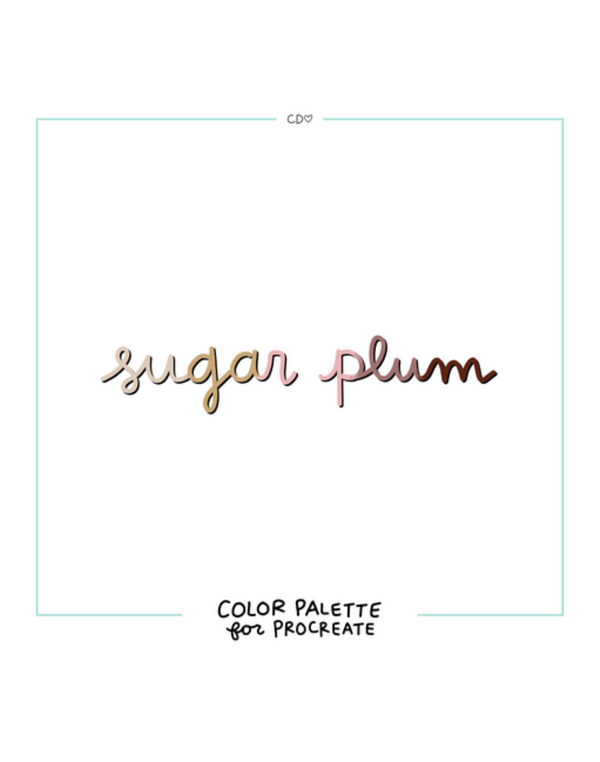 Sugar Plum Color Palette, 1 of 1