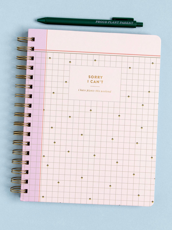 Plant Lover 7×9 Spiral Notebook, 3 of 3