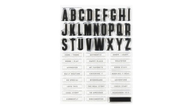 Stamp Set : 6×8 Common Ground by Goldenwood Co, 1 of 9