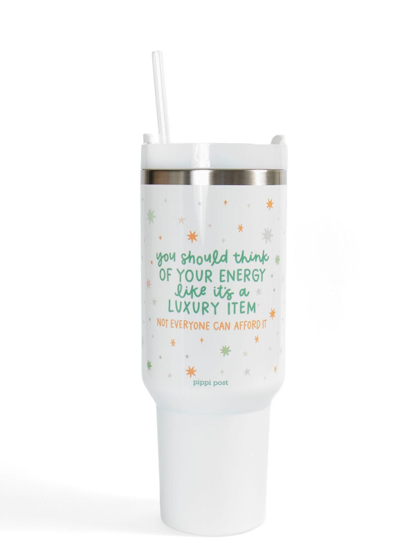 Energy Is A Luxury 40oz Tumbler, 5 of 7